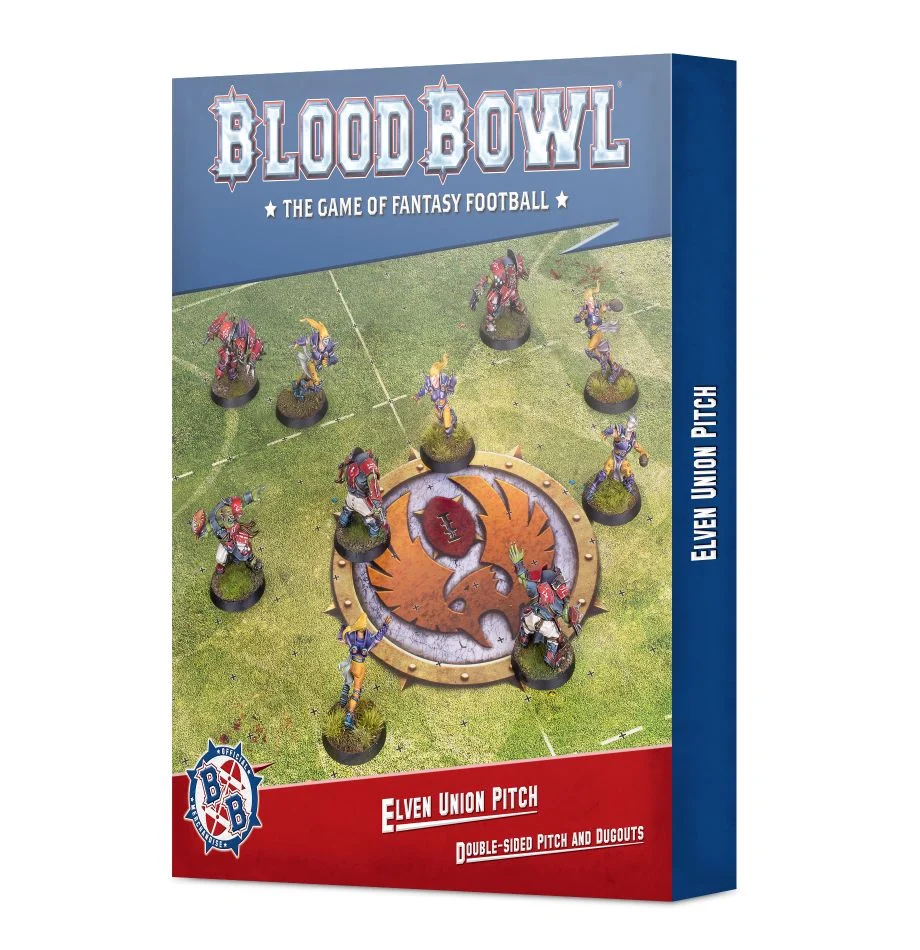 WARHAMAMER BLOOD BOWL: ELVEN UNION PITCH & DUGOUTS-1661002472.jpg