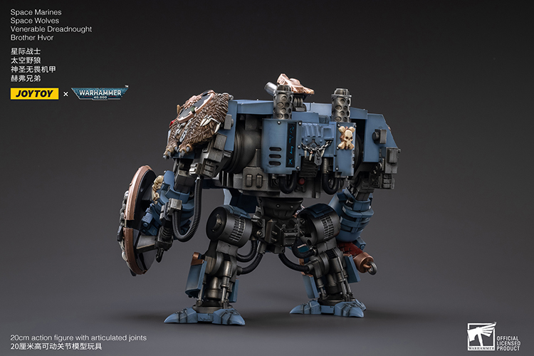 (JOYTOY) Space Marines Space Wolves Venerable Dreadnought Brother Hvor JT2764-1682774971.jpg