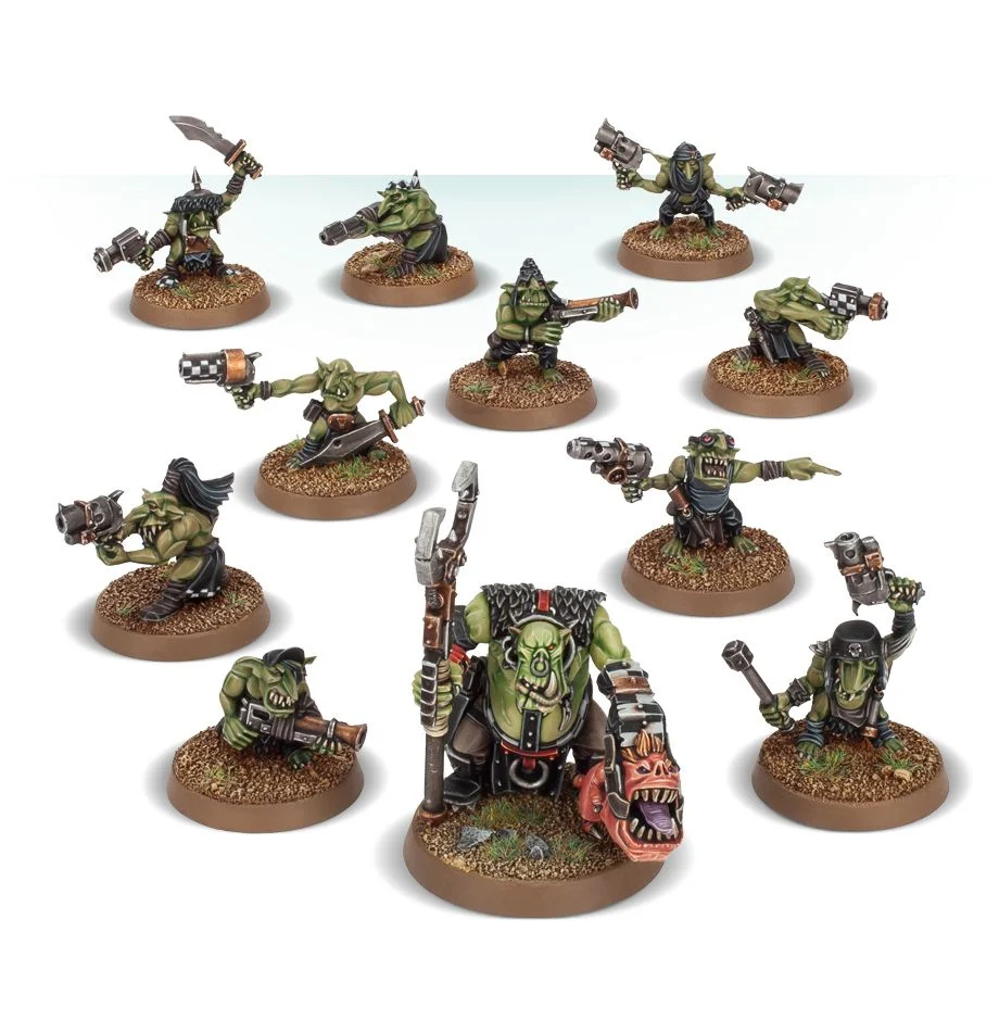 WARHAMMER 40K ORKS: RUNTHERD AND GRETCHIN-1686760932.webp