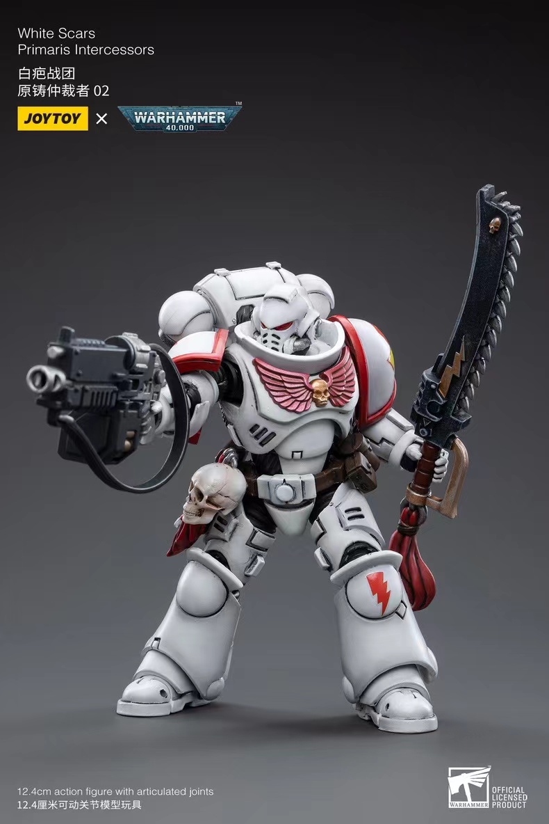 (JOYTOY) White Scars  Assault lntercessor Brother Batjargal JT5291-1687179371.jpeg