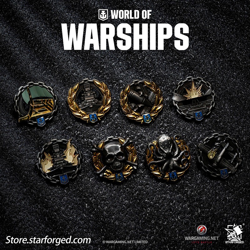 (STARFORGED) World of Warships Achievements Commemorative Pin Brooch Badge -  Fireproof-1754137154-MYVG9.jpg